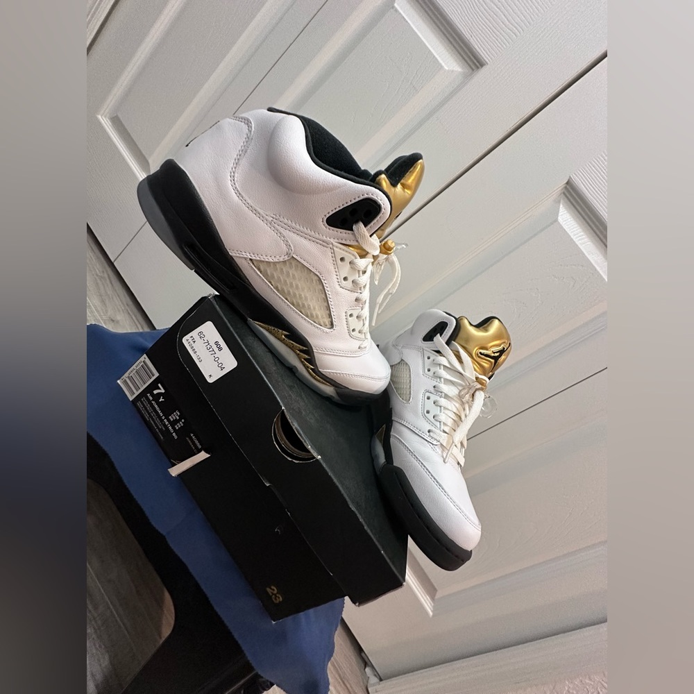 Air Jordan retro 5 BG “Olympic” - Picture 7 of 10